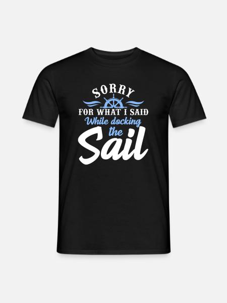 sailing - Men's T-Shirt - black