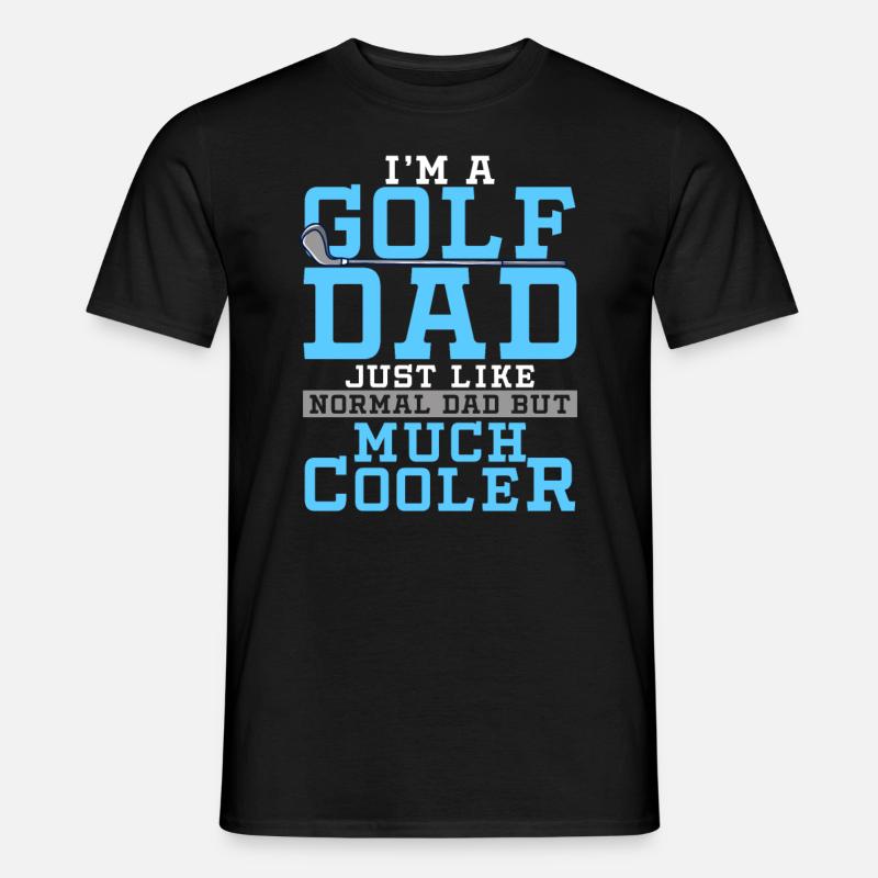 Golf - Männer T-Shirt - Schwarz