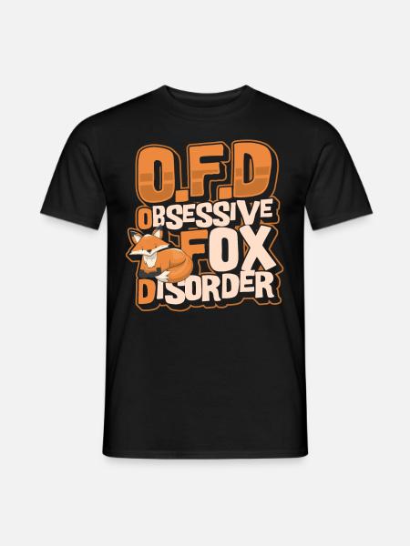 Fox - Men's T-Shirt - black