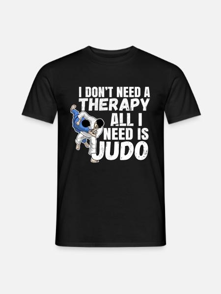 Judo - T-shirt homme - noir