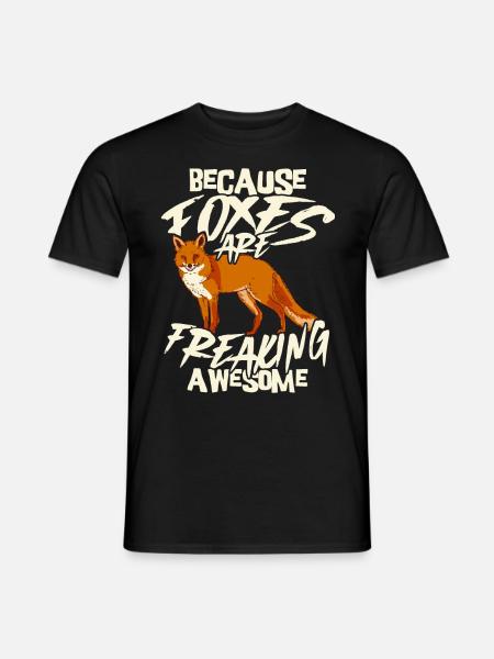 Fox - Men's T-Shirt - black