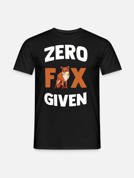 Fox - Men's T-Shirt - black