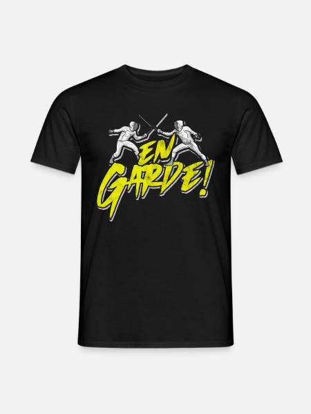 fencing - Men's T-Shirt - black
