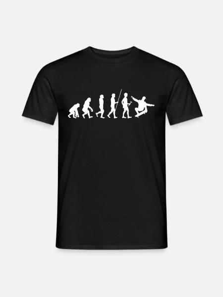 skateboard - Men's T-Shirt - black