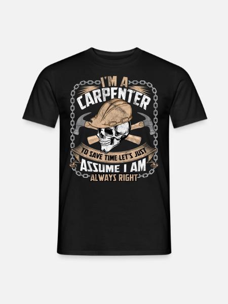 Carpenter - Men's T-Shirt - black