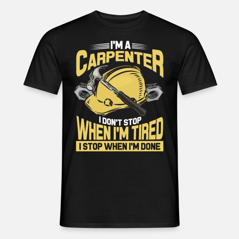 Carpenter carpenter carpenter - Men’s T-shirt - black