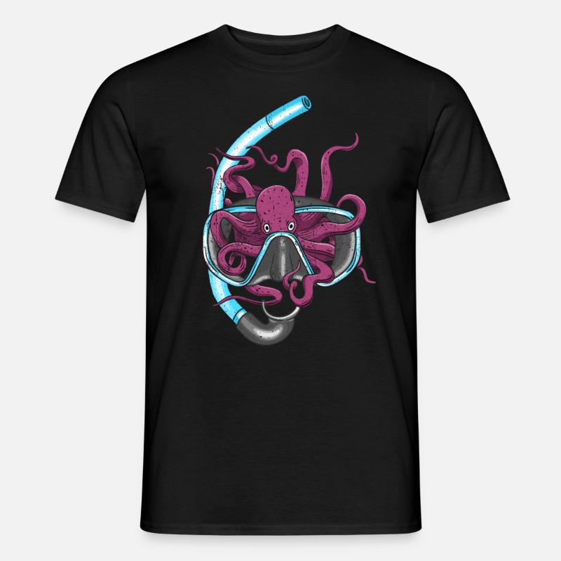 Nurkowania - T-shirt męski - czarny