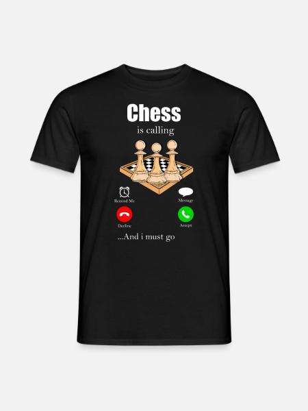 chess - Men's T-Shirt - black