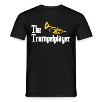 Trompette - T-shirt homme - noir - Devant - AI Model Male 178 light (178cm)