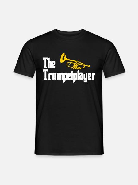 trumpet - Men's T-Shirt - black