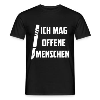 Chirurg Geschenk Medizin Doktor Doc Arzt Sprüche - Männer T-Shirt - Schwarz - Vorne - AI Model Male 178 light (178cm)
