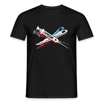 surgeon - Men's T-Shirt - black - Front - AI Model Male 178 light (178cm)