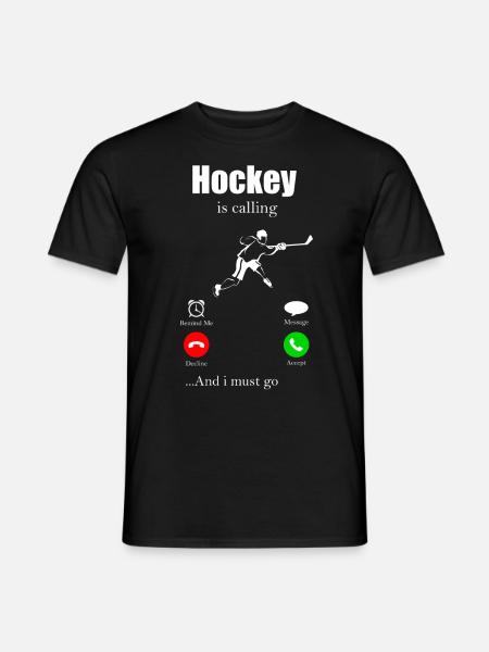 hockey - Men's T-Shirt - black