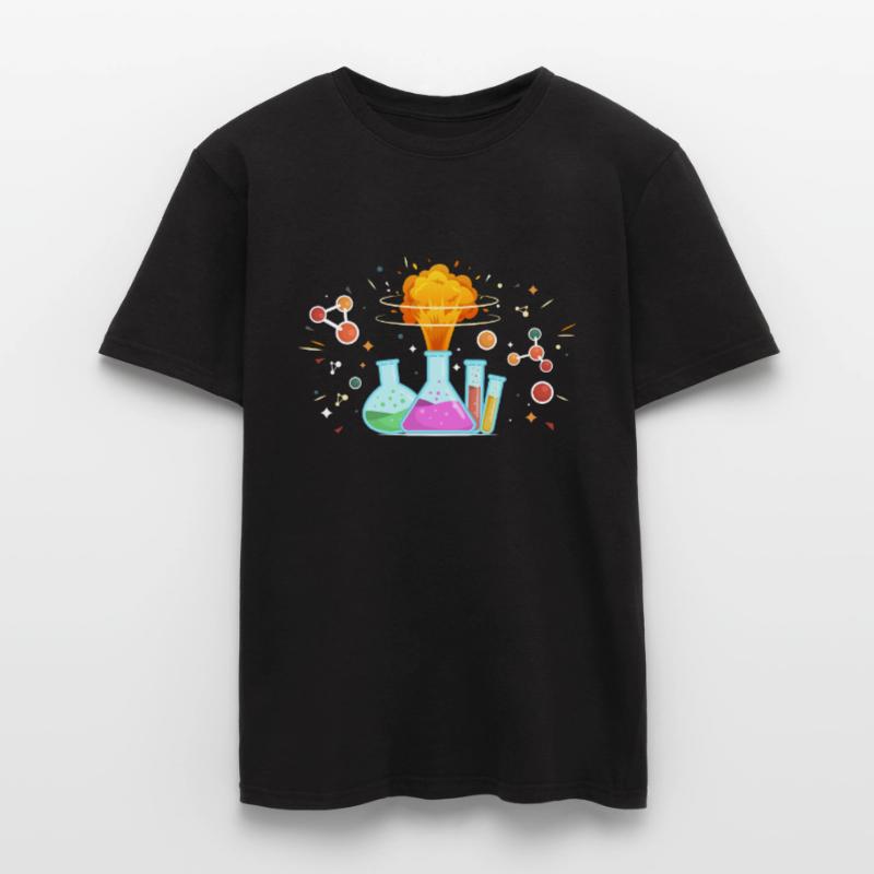 Chemistry Gift Chemist Science Molecule Atom Men’s T-shirt