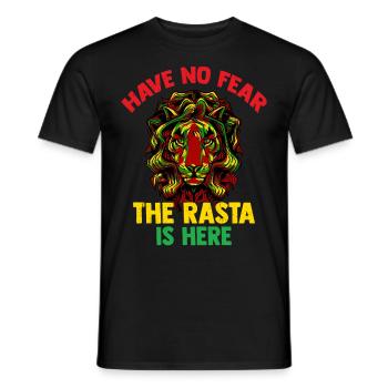 Rastafari Jamaica Reggae Raggae Ganja Marley Rasta - T-shirt homme - noir - Devant - AI Model Male 178 light (178cm)