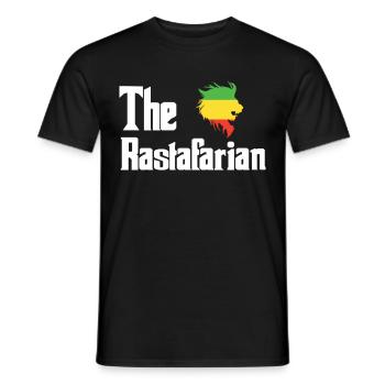 Rastafari - T-shirt homme - noir - Devant - AI Model Male 178 light (178cm)