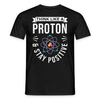 Chimistes Laboratoire Tableau périodique Neutron Alchimie - T-shirt homme - noir - Devant - AI Model Male 178 light (178cm)