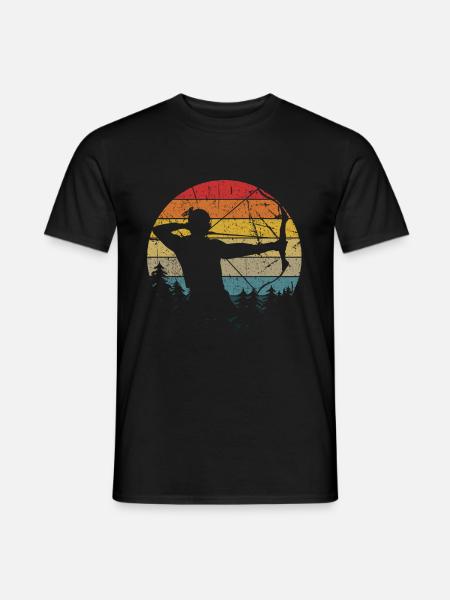 archery - Men's T-Shirt - black