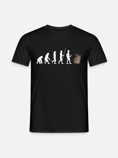squirrel - Men's T-Shirt - black