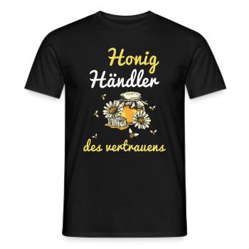 Imker - Männer T-Shirt - Schwarz - Vorne - AI Model Male 178 light (178cm)