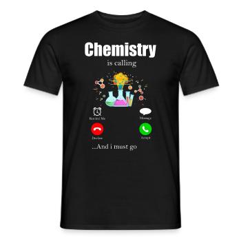 Chimiste Laboratoire Tableau périodique Neutron Alchimie - T-shirt homme - noir - Devant - AI Model Male 178 light (178cm)