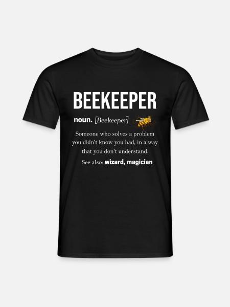 Beekeeper - Men's T-Shirt - black