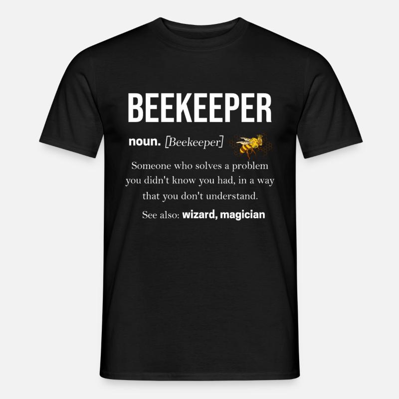 Imker - Männer T-Shirt - Schwarz
