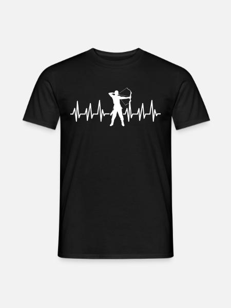 Archery Archer Gift Bow Bow - Men's T-Shirt - black