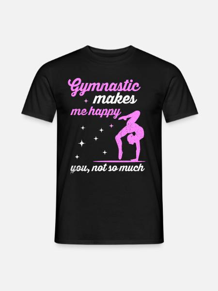 Gymnastics - Men's T-Shirt - black