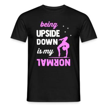 Gymnastique - T-shirt homme - noir - Devant - AI Model Male 178 light (178cm)