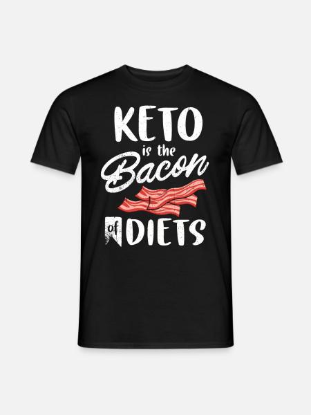 Keto Tshirt - Men's T-Shirt - black