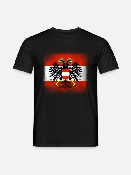 Austria - Men's T-Shirt - black