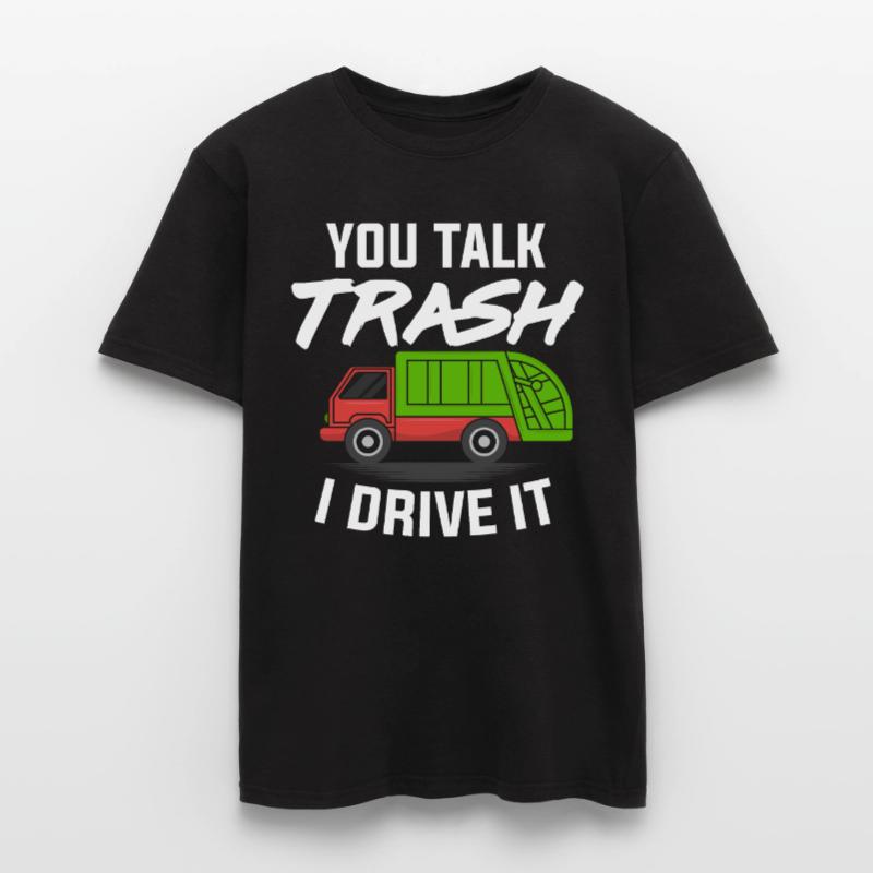 Müllmann Geschenk Müll Müllabfuhr Abfall Beruf Männer T-Shirt
