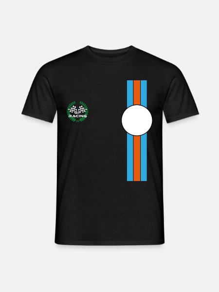 GP Racing Gulf Design - Men's T-Shirt - black