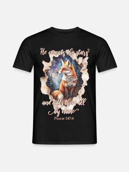Bible Quote Christian - Men's T-Shirt - black