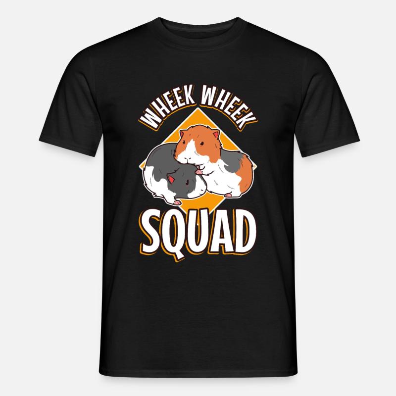 Wheek squad - Männer T-Shirt - Schwarz