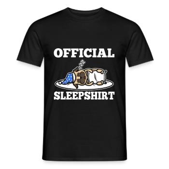 Solin chemise-lit officiel - T-shirt homme - noir - Devant - AI Model Male 178 light (178cm)