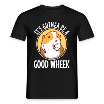 Guinicorn - Männer T-Shirt - Schwarz - Vorne - AI Model Male 178 light (178cm)