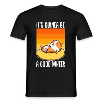 Guinicorn - Männer T-Shirt - Schwarz - Vorne - AI Model Male 178 light (178cm)
