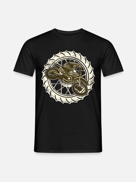 Motocross - Men's T-Shirt - black
