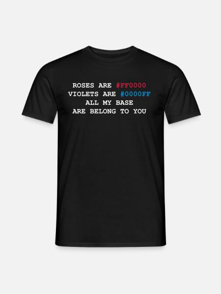 NERD HUMOR: Love letter - Men's T-Shirt - 