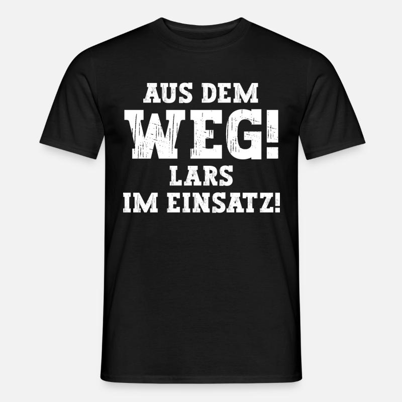 Lars Lustiger Spruch Vorname Name Lars - Männer T-Shirt - Schwarz