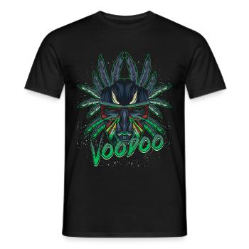 Cool Modern Voodoo Voodoo - Men's T-Shirt - black - Front - AI Model Male 178 light (178cm)