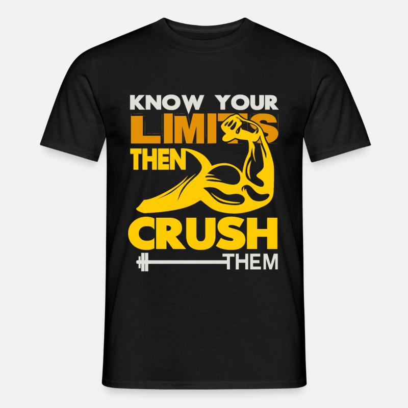 Body Building - Männer T-Shirt - Schwarz