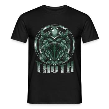 Gott der Weisheit Thoth Ägyptisch Ägypten Gottheit - Männer T-Shirt - Schwarz - Vorne - AI Model Male 178 light (178cm)