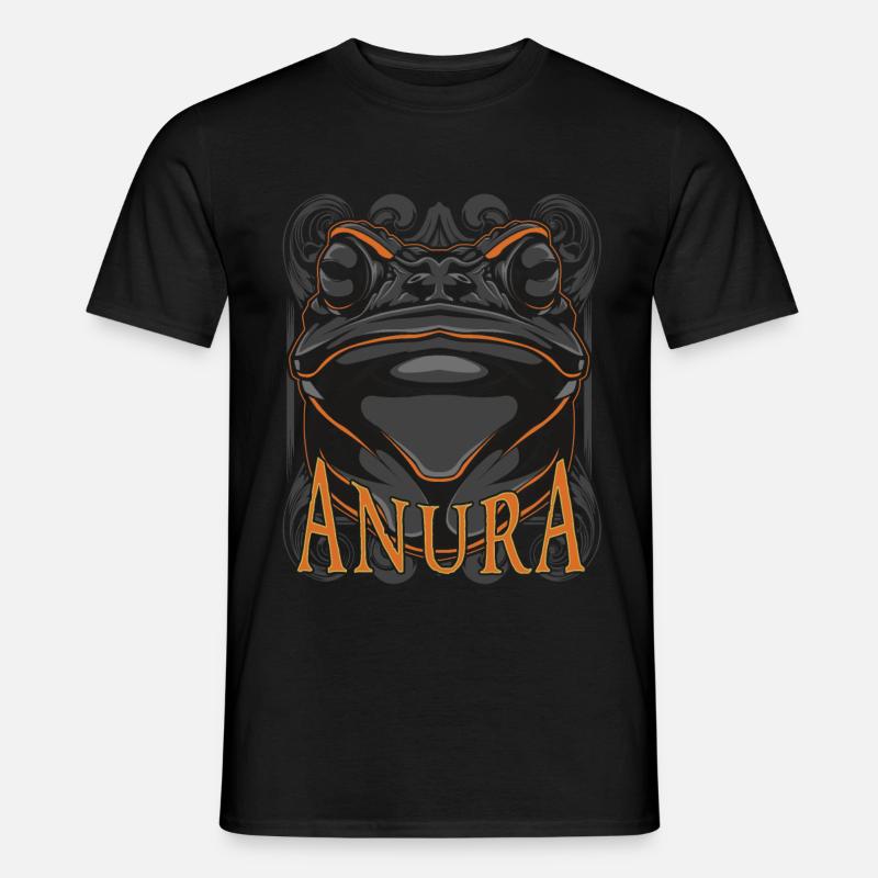 Frosch - Männer T-Shirt - Schwarz