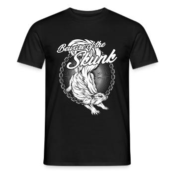 mouffette - T-shirt homme - noir - Devant - AI Model Male 178 light (178cm)