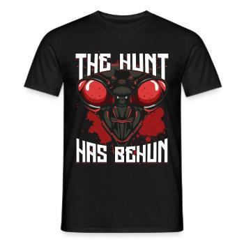 Gottesanbeterin - Männer T-Shirt - Schwarz - Vorne - AI Model Male 178 light (178cm)