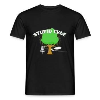 Discgolf - Männer T-Shirt - Schwarz - Vorne - AI Model Male 178 light (178cm)