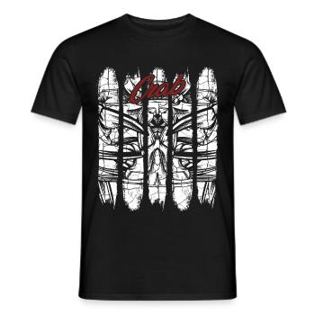 Krabbe - Männer T-Shirt - Schwarz - Vorne - AI Model Male 178 light (178cm)
